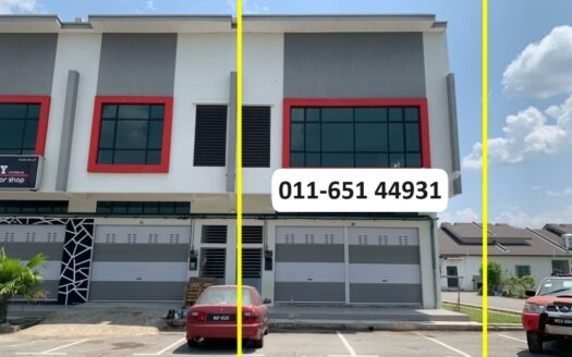 Mentakab 2-Storey Shop Lot for Rent